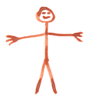 jahnna Strichm&auml;nnchen, Tusche